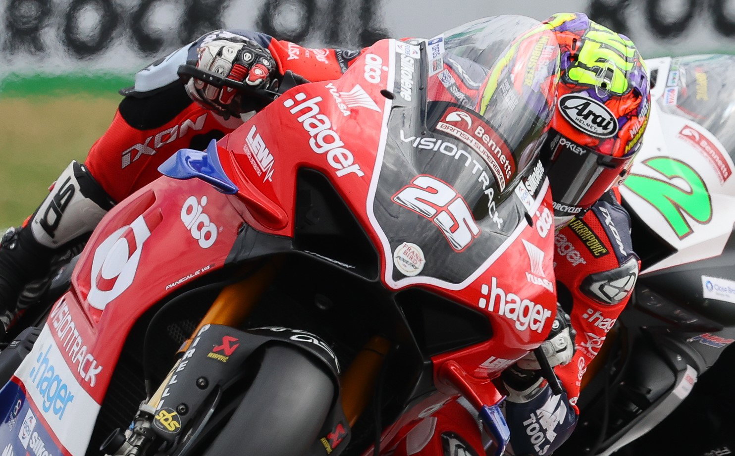 Andrew Irwin wins as brother Glenn crashes out of BSB lead in race one